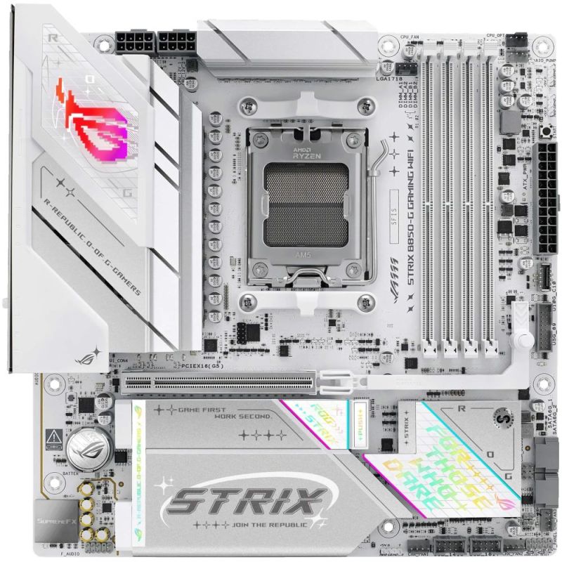 Материнська плата Asus ROG Strix B850-G Gaming WiFi Socket AM5 (ROG STRIX B850-G GAMING WIFI)