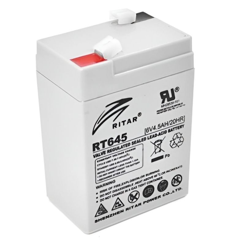 Аккумуляторная батарея Ritar 6V 4.5AH (RT645)