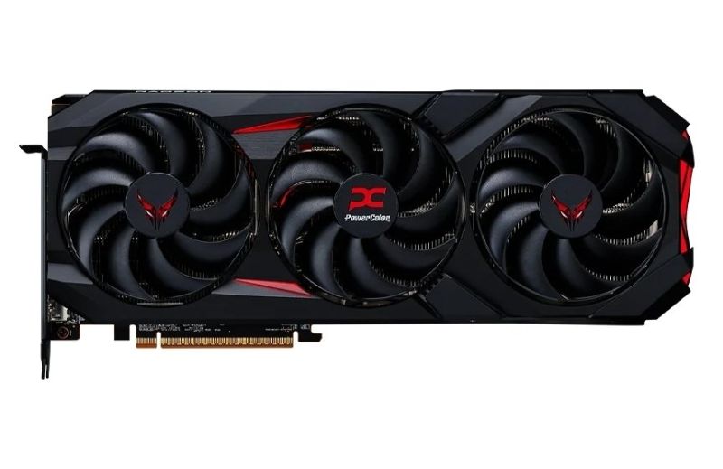 Видеокарта AMD Radeon RX 9070 XT 16GB GDDR6 Red Devil Backplate Special Edition PowerColor (RX9070XT 16G-E/OC/BP)