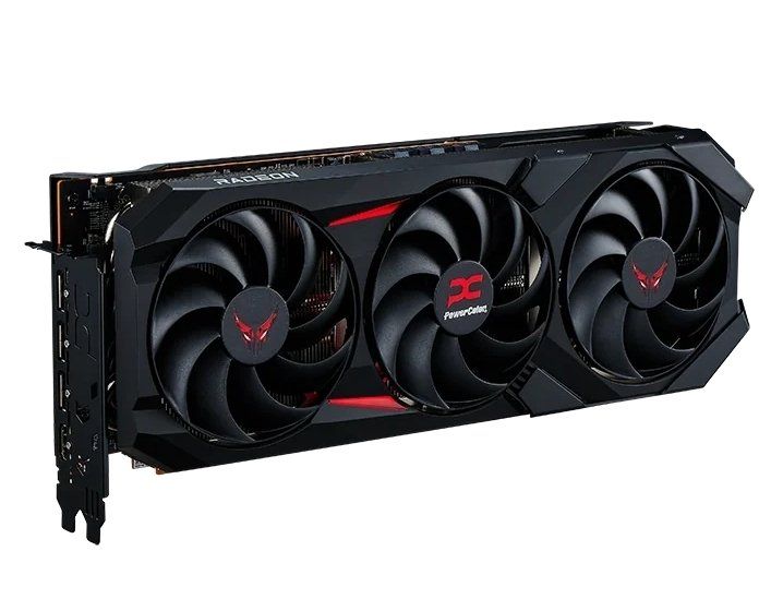 Видеокарта AMD Radeon RX 9070 XT 16GB GDDR6 Red Devil Backplate Special Edition PowerColor (RX9070XT 16G-E/OC/BP)