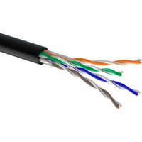 Кабель мережевий OK-Net UTP 305м cat.5e зовнішній (U/UTP-cat.5Е) (КПП-ВП (100) 4*2*0,51)