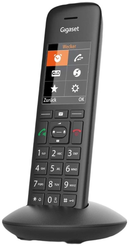 Додаткова трубка Gigaset C570HX Black (S30852H2861R601)