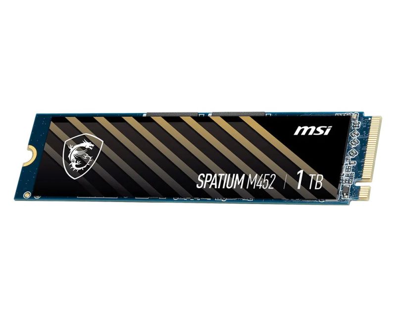 Накопичувач SSD 1TB MSI Spatium M452 M.2 2280 PCIe 4.0 x4 NVMe 3D NAND TLC (S78-440L970-P83)