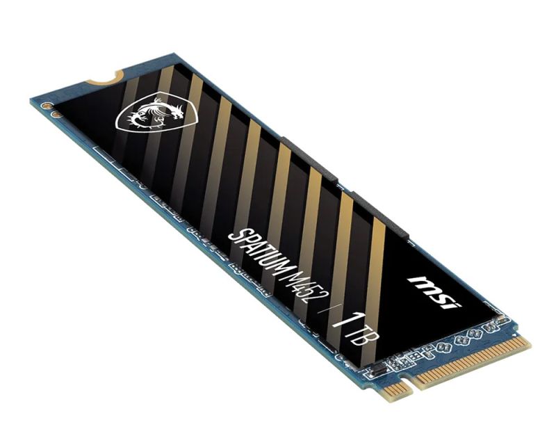 Накопичувач SSD 1TB MSI Spatium M452 M.2 2280 PCIe 4.0 x4 NVMe 3D NAND TLC (S78-440L970-P83)