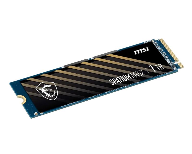 Накопичувач SSD 1TB MSI Spatium M452 M.2 2280 PCIe 4.0 x4 NVMe 3D NAND TLC (S78-440L970-P83)