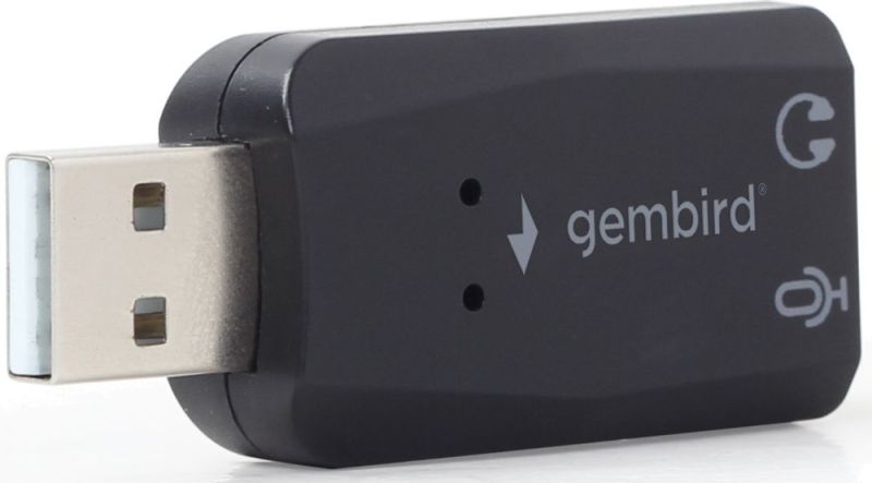 Звукова карта Gembird Black (SC-USB2.0-01)
