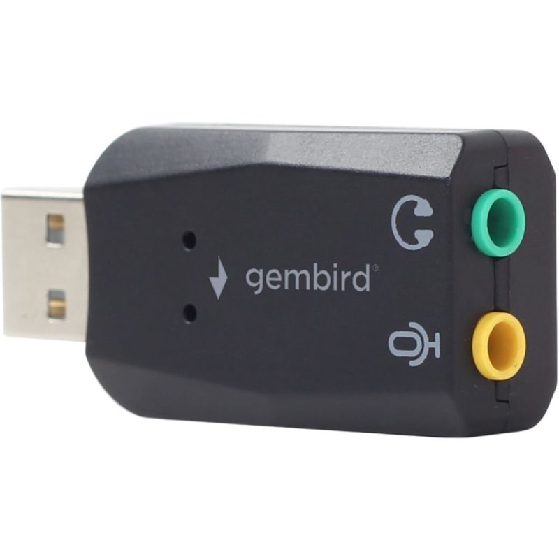 Звукова карта Gembird Black (SC-USB2.0-01)