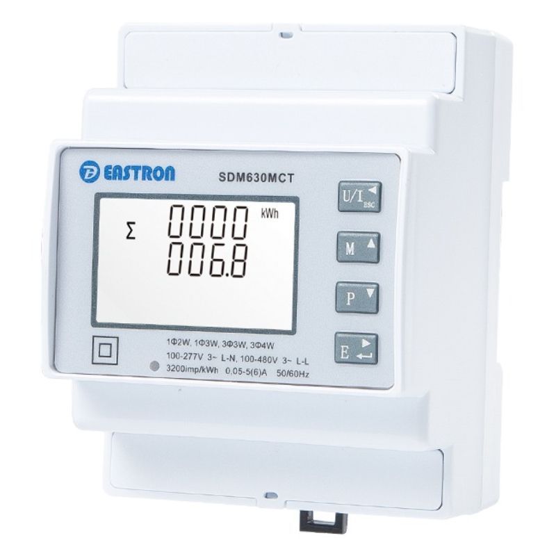 Счетчик Three phase energy meter Eastron SDM 630MCT-ETL (ESCT-T36 500A/1A) (SDM 630MCT-ETL500)