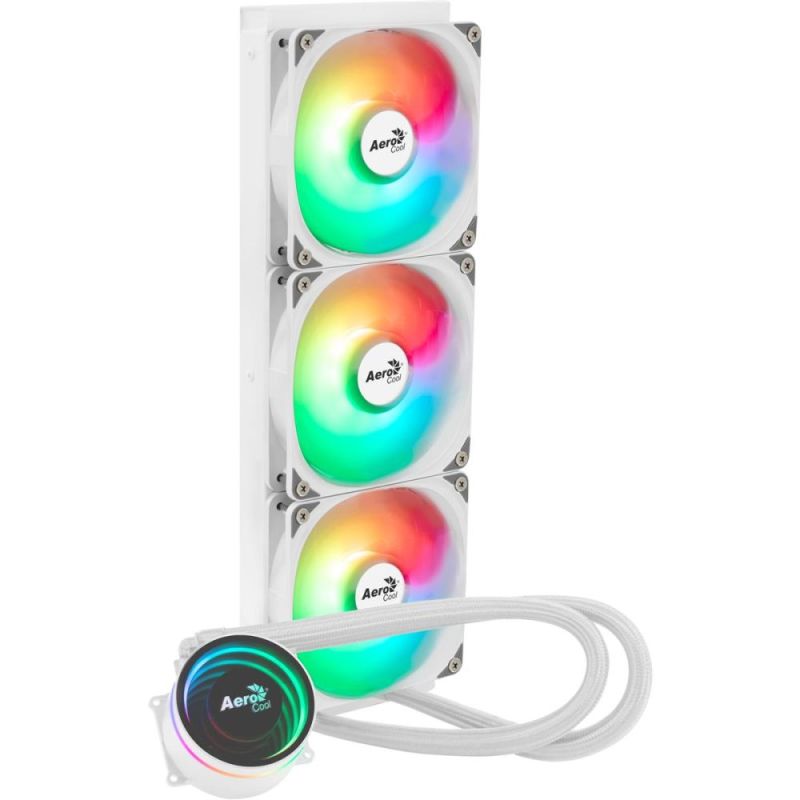 Система водяного охолодження AeroCool Oasis L360 White (ACLA-OA36117.21)
