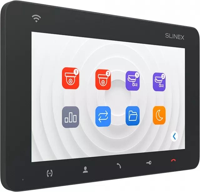 IP-відеодомофон Slinex SM-07N Cloud Grafit (SM-07N Cloud grafit)
