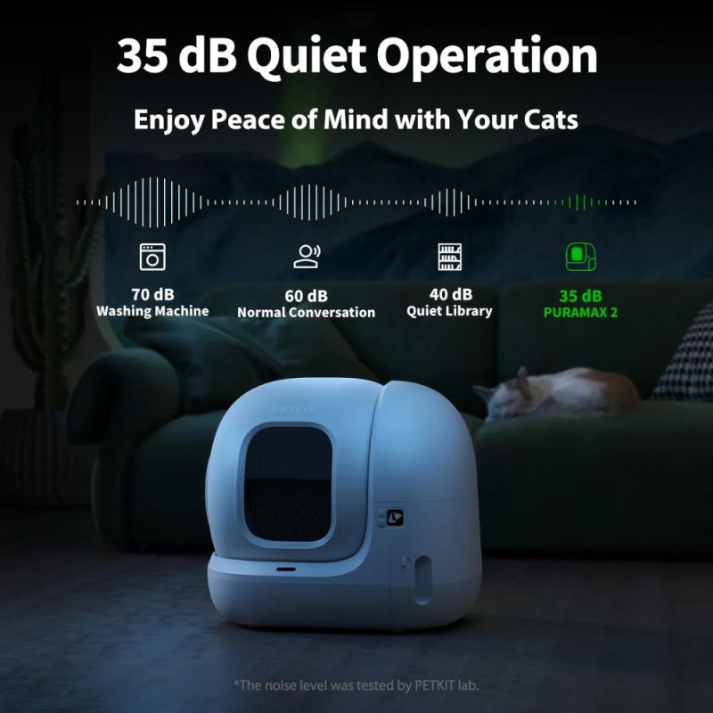 Смарт-лоток Petkit Pura Max 2 Self-Cleaning Cat Litter Box (Basic) P9902 (9902 BASIC)