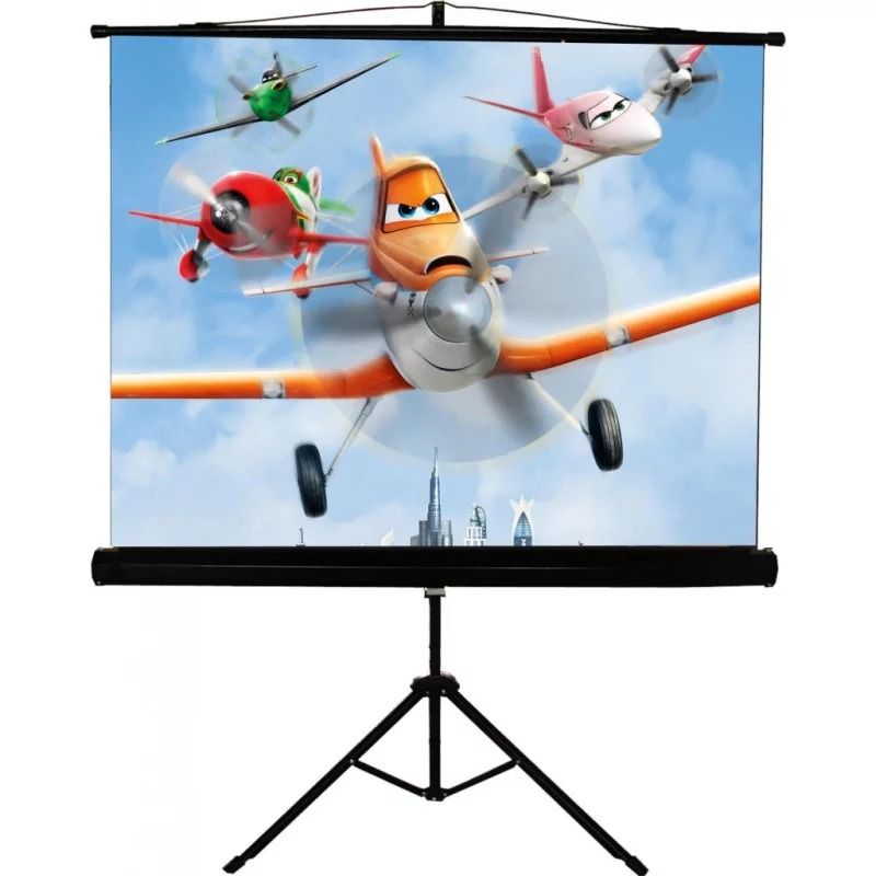 Екран мобільний на тринозі Walfix 100" (152х203, 4:3) (SNT-3)