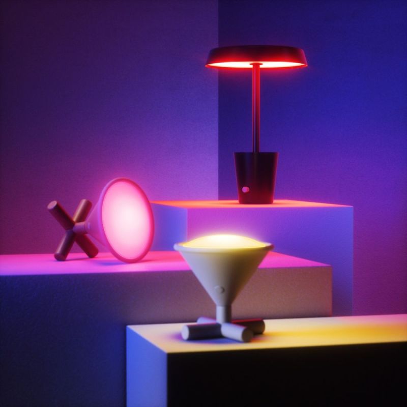 Настольная лампа Nanoleaf Umbra Cono, RGBW, Apple HomeKit, Matter Brown (SQUB01O00-1Co)