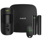 Комплект охоронної сигналізації Ajax (117596.66.BL1) (StarterKit Cam Plus HDR (8EU) UA Black)