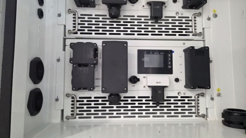 Инвертор гибридный PCS 125kW Deye, трехфазный (составляющая комплекта) (SUN-125K-PCS01HP3)