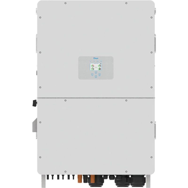 Інвертор гібридний 125kW Deye, трифазний (SUN-125K-SG02HP3-EU-GM10)