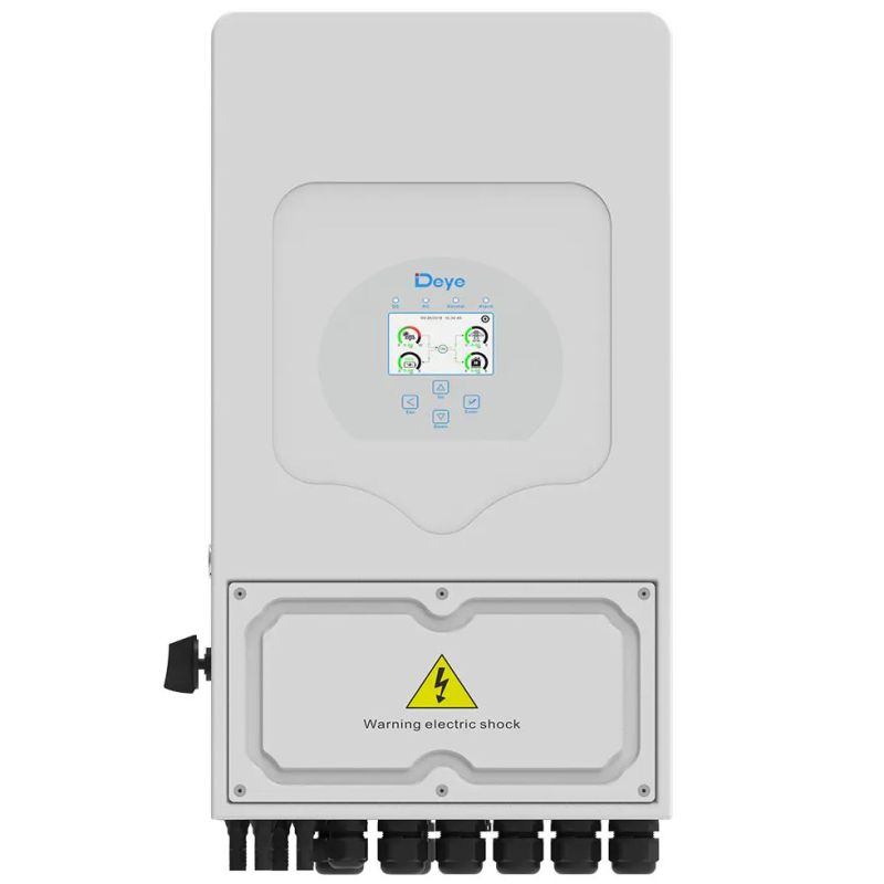 Инвертор гибридный 8kW Deye, однофазный (SUN-8K-SG05LP1-EU-AM2-P)