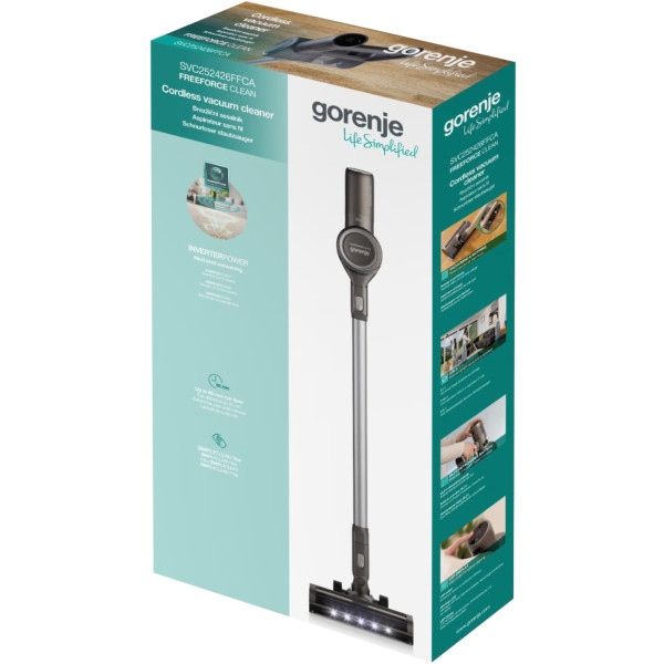 Акумуляторний пилосос Gorenje (SVC252426FFCA)
