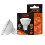 Лампа светодиодная Tecro 5W GU5.3 3000K (T-MR16-5W-3K-GU5,3)