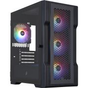 Корпус 1stPlayer Black без БЖ (T3-BK-4F1)