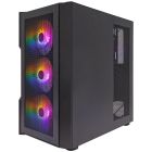Корпус 1stPlayer T7-P-BK-4F1 Black 750W (T7-P-BK-4F1-PS-750FK-EU)