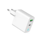 Сетевое зарядное устройство Gembird (1USBх3A 18W + 1USB-Cх3A 20W) White (TA-UC-PDQC20L-W-01)