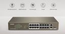 Комутатор Tenda (TEF1118P-16-150W)