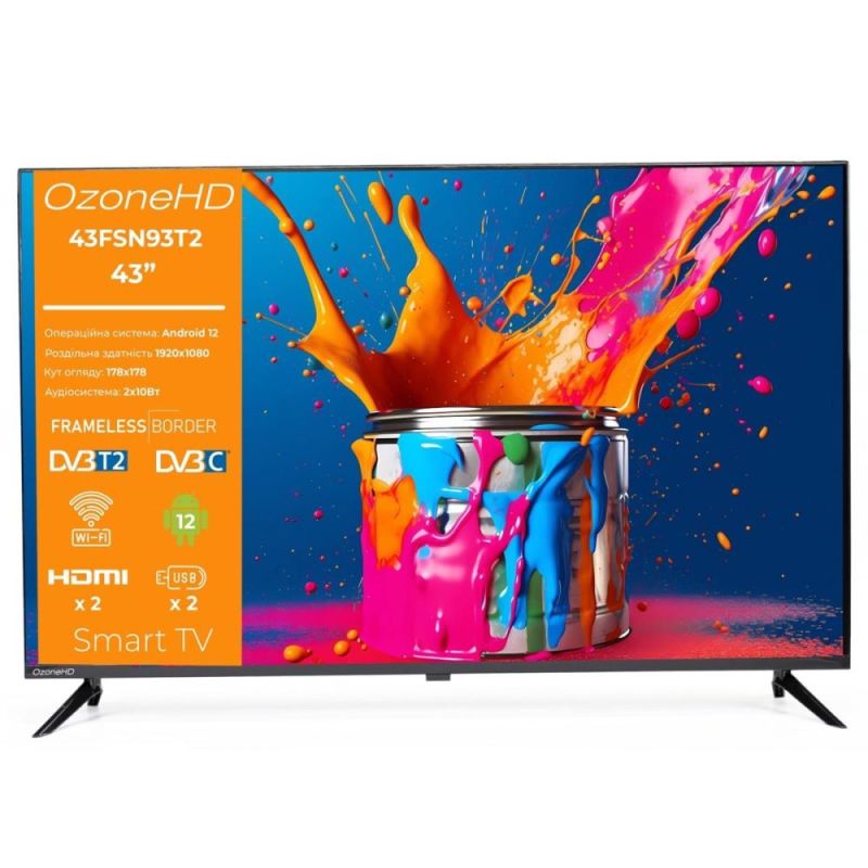 Телевізор OzoneHD (43FSN93T2)