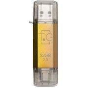 Флеш-накопичувач USB 3.0 16GB Type-C T&G 009 Star Series Gold (TG009TC-16GGD3)