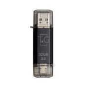 Флеш-накопичувач USB 3.0 32GB Type-C T&G 009 Star Series Black (TG009TC-32GBK3)