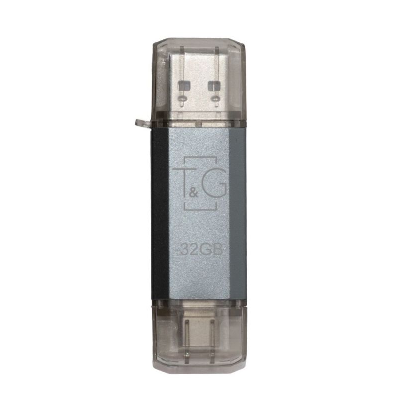 Флеш-накопитель USB 32GB Type-C T&G 009 Star Series Silver (TG009TC-32GSL)