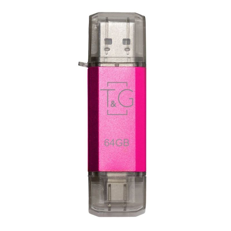 Флеш-накопитель USB 64GB Type-C T&G 009 Star Series Fuchsia (TG009TC-64GFC)