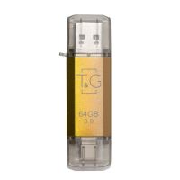 Флеш-накопичувач USB 3.0 64GB Type-C T&G 009 Star Series Gold (TG009TC-64GGD3)