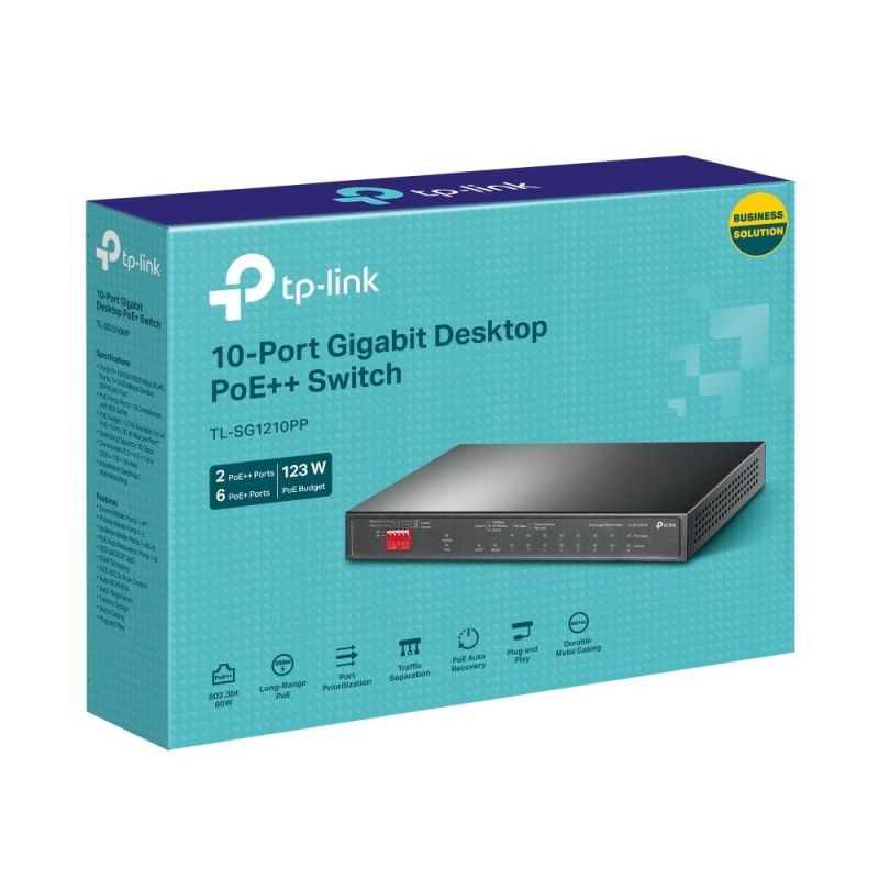 Коммутатор TP-Link (TL-SG1210PP)