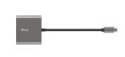 USB-хаб Trust Dalyx Aluminium USB Type-C 3-в-1 (23772) (23772_TRUST)