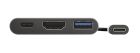 USB-хаб Trust Dalyx Aluminium USB Type-C 3-в-1 (23772) (23772_TRUST)