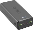 Универсальная мобильная батарея SBS 30000 mAh 20W Black (TTBB30000PD20K)