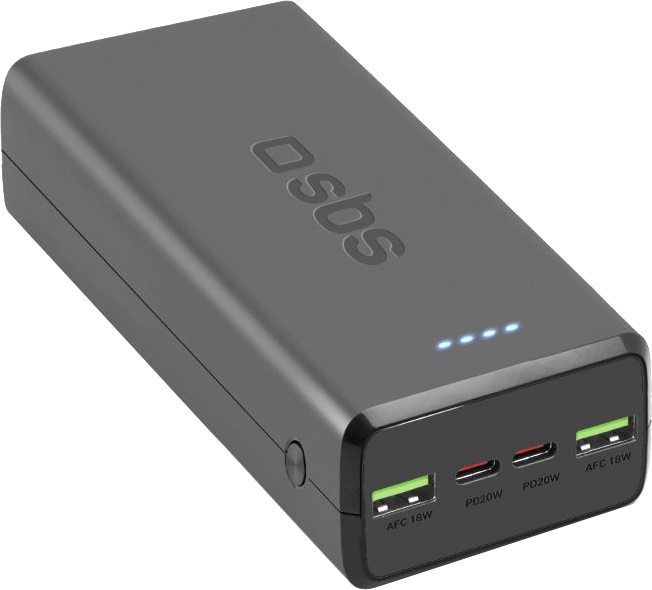 Универсальная мобильная батарея SBS 30000 mAh 20W Black (TTBB30000PD20K)
