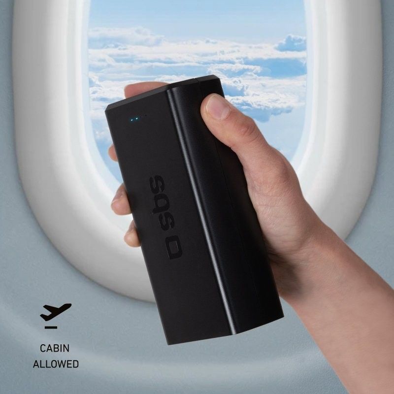 Универсальная мобильная батарея SBS 30000 mAh 20W Black (TTBB30000PD20K)