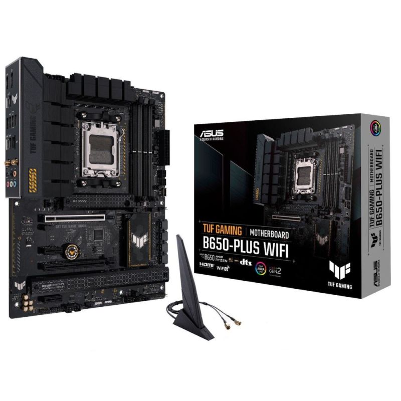 Материнська плата Asus TUF Gaming B650-Plus WiFi Socket AM5 (TUF GAMING B650-PLUS WIFI)