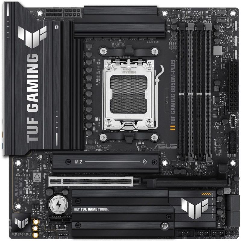 Материнська плата Asus TUF Gaming B850M-Plus Socket AM5 (TUF GAMING B850M-PLUS)