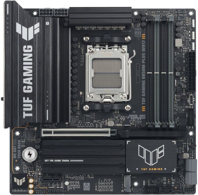 Материнська плата Asus TUF Gaming B850M-Plus WiFi7 Socket AM5 (TUF GAMING B850M-PLUS WIFI7)