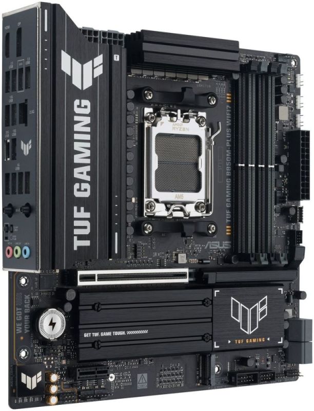 Материнська плата Asus TUF Gaming B850M-Plus WiFi7 Socket AM5 (TUF GAMING B850M-PLUS WIFI7)