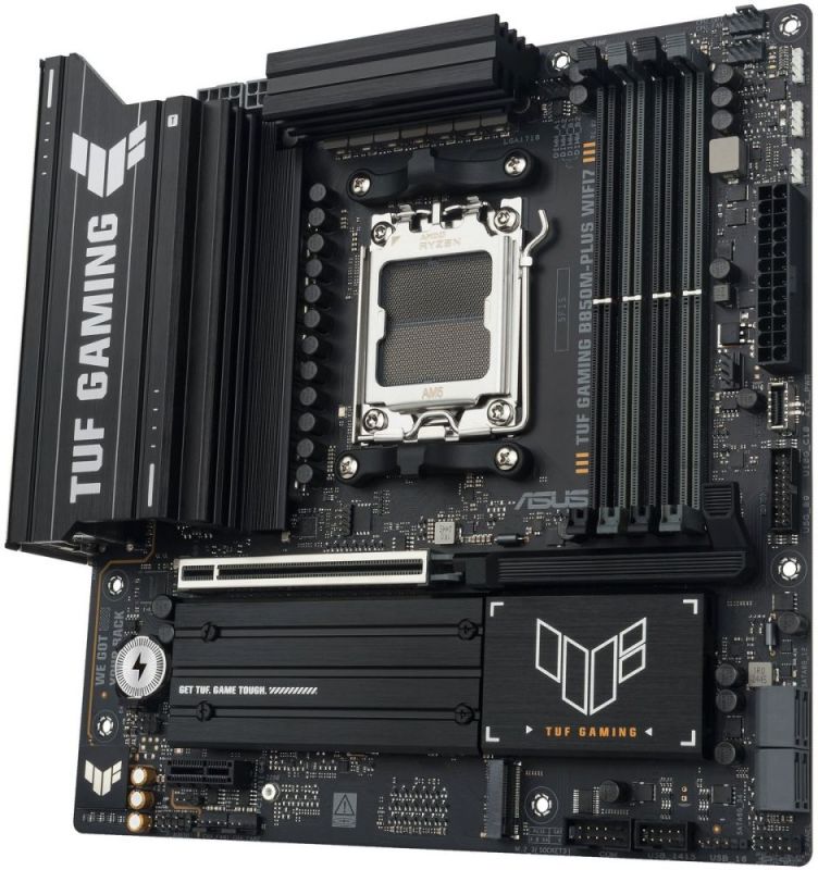 Материнська плата Asus TUF Gaming B850M-Plus WiFi7 Socket AM5 (TUF GAMING B850M-PLUS WIFI7)