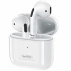 Bluetooth-гарнітура Remax White (6972174153445) (TWS-10i)