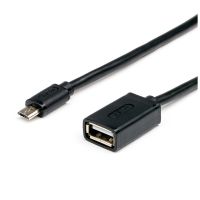 Переходник OTG USB 2.0 AF to Micro 5P 0.1m Atcom (3792)