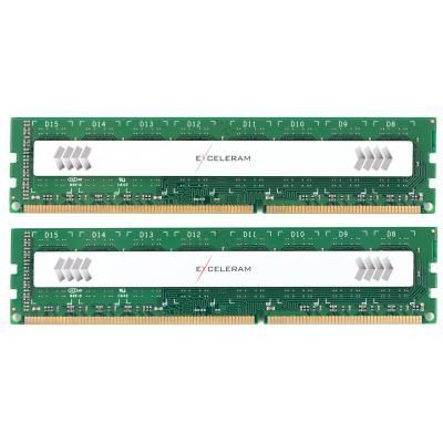Модуль памяти для компьютера DDR3 16GB (2x8GB) 1600 MHz Silver Peewee eXceleram (E30166A)