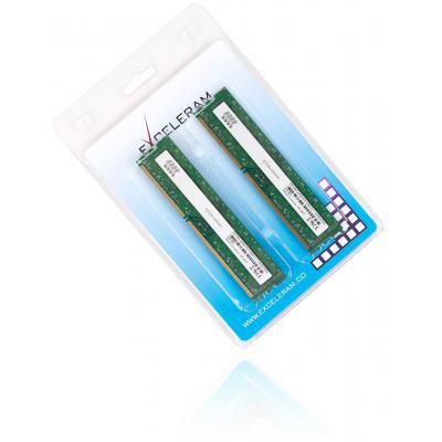 Модуль пам\'яті для комп\'ютера DDR3 16GB (2x8GB) 1600 MHz Silver Peewee eXceleram (E30166A)