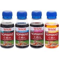 Чорнило WWM CANON PG440/CL-441 Black Pigment +C/M/Y (C45SET-4)