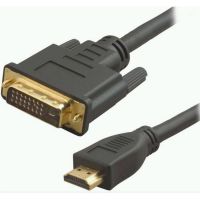 Кабель мультимедийный HDMI M to DVI M 1.8m 24+1pin Atcom (3808)